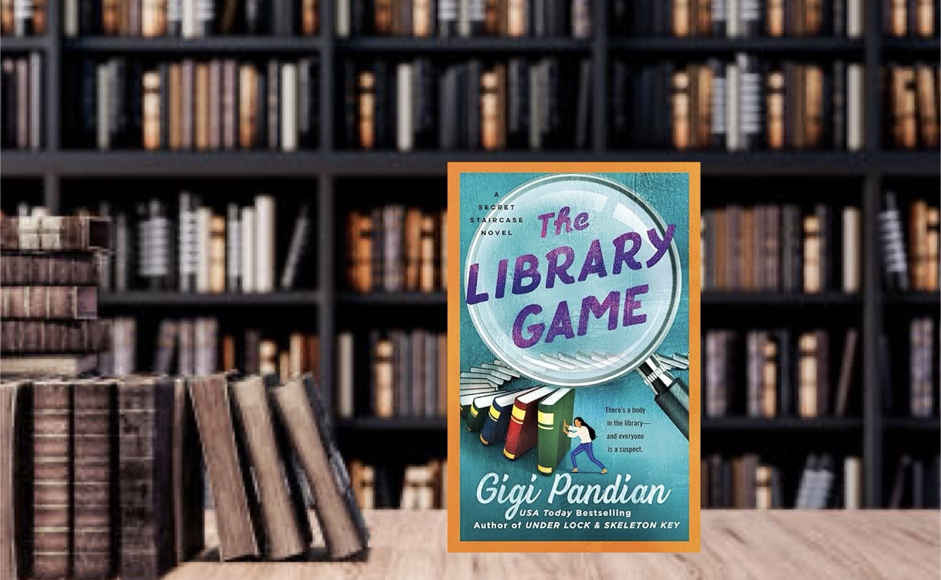 Book Library Game The Library Game by Gigi Pandian #bookreview #mystery @stmartinspress ...